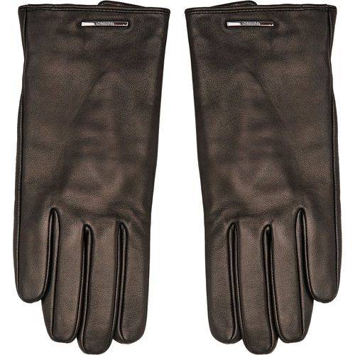 Guanti da uomo Modern Bar Leather Gloves K50K511017 Ck Black BAX - Calvin Klein - Modalova