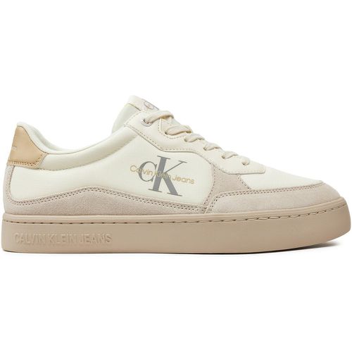 Sneakers Classic Cupsole Low Mix Mtl YM0YM01033 Écru - Calvin Klein Jeans - Modalova