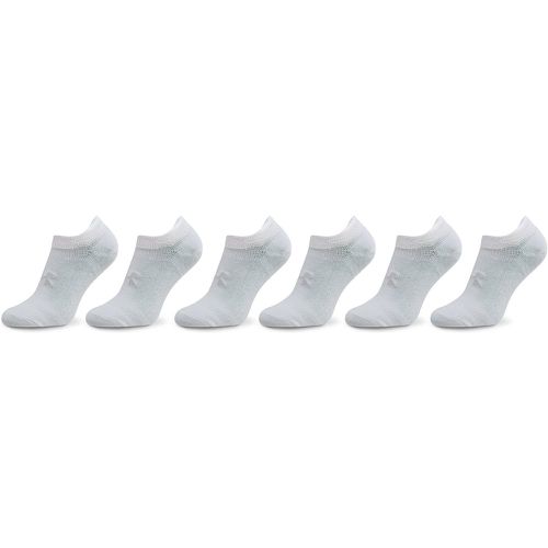 Set di 6 paia di pedulini unisex Ua Essential No Show 6Pk 1382611-100 - Under Armour - Modalova