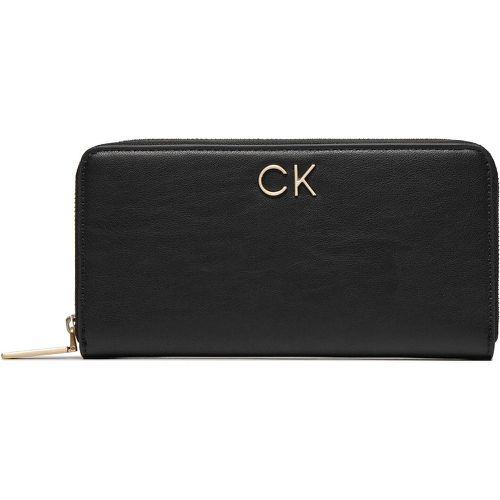 Portafoglio grande da donna Re-Lock Z/A Wallet Lg K60K609699 Ck Black BEH - Calvin Klein - Modalova