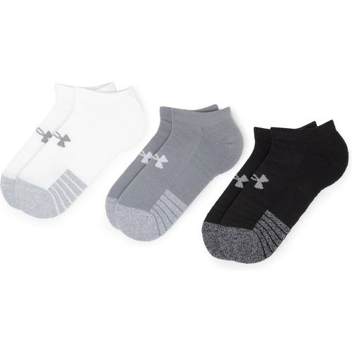 Set di 3 paia di calzini corti unisex Heatgear No Show Sock 1346755-035 - Under Armour - Modalova