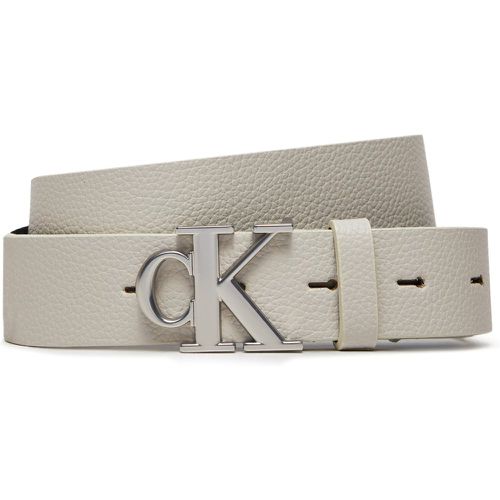 Cintura da donna Round Mono K60K612377 Eggshell ACF - Calvin Klein - Modalova