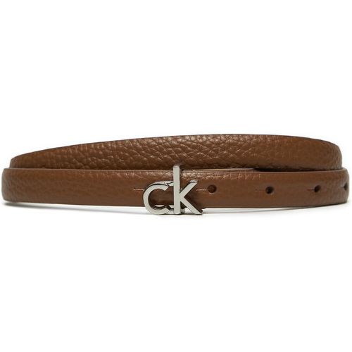 Cintura da donna Ck Thin Belt 1.5cm Pebble K60K612858 - Calvin Klein - Modalova