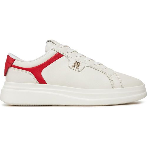 Sneakers Pointy Court Sneaker FW0FW07460 Écru - Tommy Hilfiger - Modalova