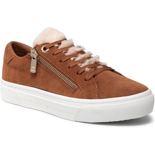 Sneakers Suede Warmlined Th Sneaker FW0FW05363 - Tommy Hilfiger - Modalova