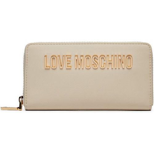 Portafoglio grande da donna JC5611PP1LKD0110 Écru - Love Moschino - Modalova