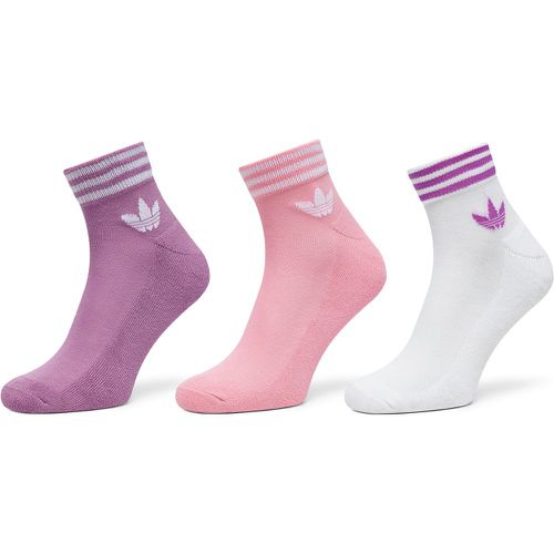 Set di 3 paia di calzini lunghi da donna Island Club Trefoil IX7520 - Adidas - Modalova