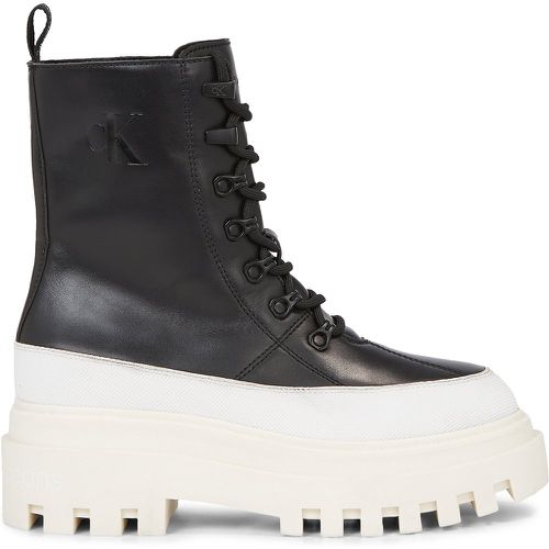 Stivaletti Flatform Lace Up Boot Lth YW0YW01110 - Calvin Klein Jeans - Modalova