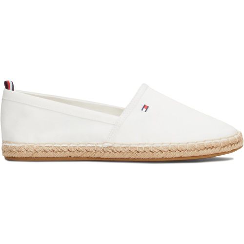 Espadrillas Basic Tommy Flat Espadrille FW0FW06497 Écru - Tommy Hilfiger - Modalova