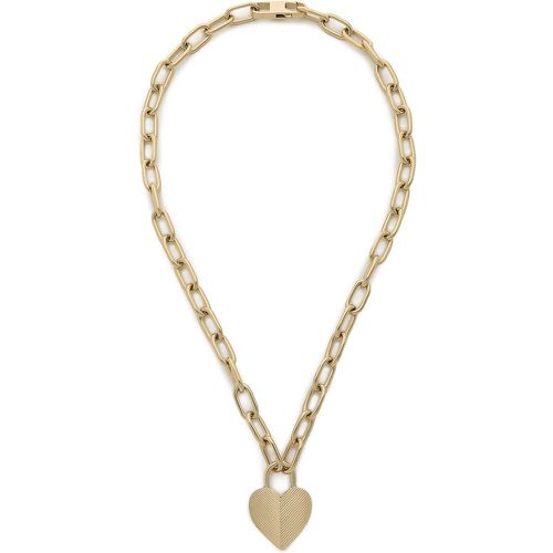 Collana Fossil JF04656710 Oro - Fossil - Modalova