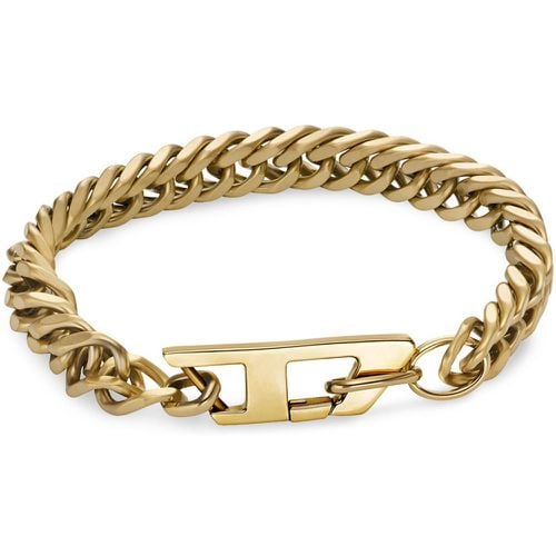 Bracciale D Logo Chain DX1511710 - Diesel - Modalova