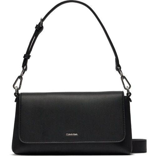 Borsetta Ck Must Shoulder Bag K60K611364 Ck Black BEH - Calvin Klein - Modalova