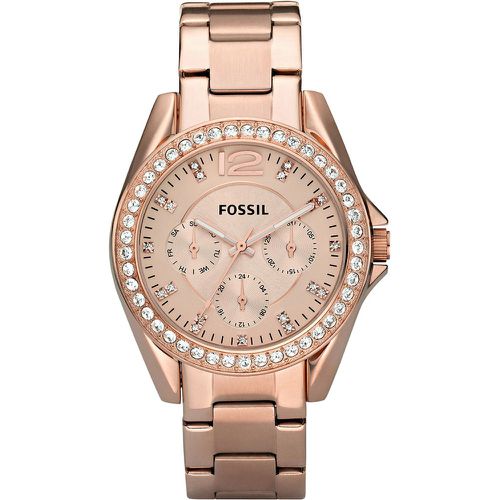 Orologio Fossil Riley ES2811 Rosa - Fossil - Modalova