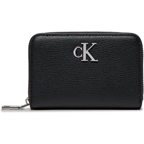 Portafoglio piccolo da donna Minimal Monogram Med Za K60K611500 Black BEH - Calvin Klein - Modalova
