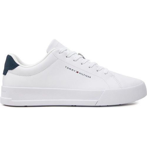 Sneakers Th Court Leather Grain Ess FM0FM05297 - Tommy Hilfiger - Modalova