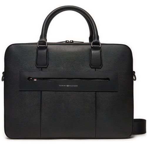 Porta PC Business Leather Computer Bag AM0AM12489 - Tommy Hilfiger - Modalova