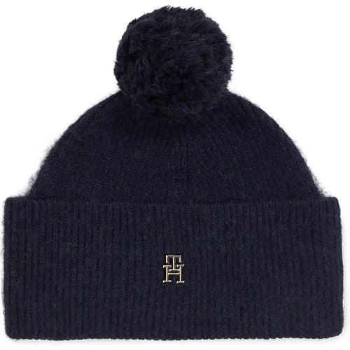 Berretto Th Evening Pompom Beanie AW0AW15390 - Tommy Hilfiger - Modalova