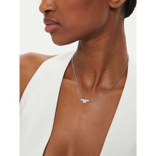 Collana Trussardi TJAXC11 Argento - Trussardi - Modalova