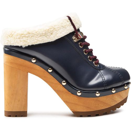 Ciabatte High Heel Clog Mule Monogram FW0FW06884 - Tommy Hilfiger - Modalova