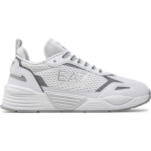 Sneakers X8X159 XK379 N069 Opt White+Silver - EA7 Emporio Armani - Modalova