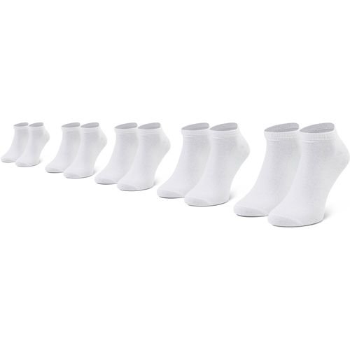 Set di 5 paia di calzini corti da uomo Jacdongo Socks 5 Pack Noos 12120278 r.OS White - Jack&Jones - Modalova