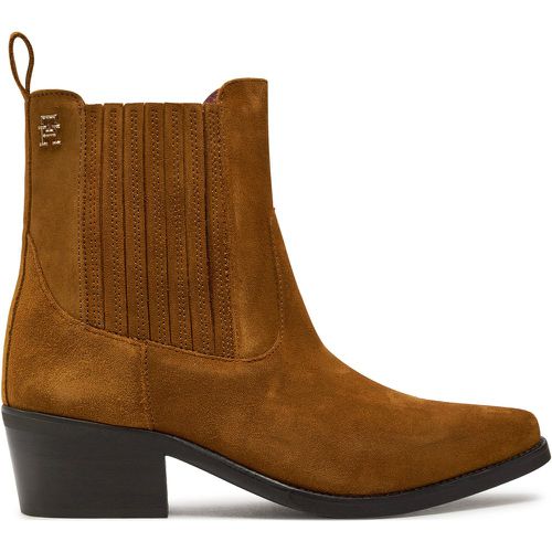 Stivaletti Th Suede Cowboy Boot FW0FW08034 - Tommy Hilfiger - Modalova