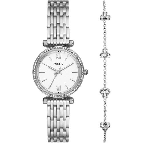 Set orologio e braccialetto Carlie ES5315SET - Fossil - Modalova