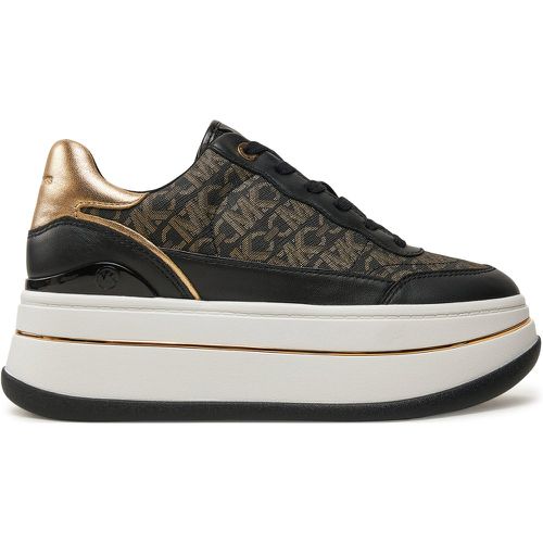 Sneakers Hayes Metallic Empire Monogram and Leather Trainer 43F4HYFS2L - MICHAEL Michael Kors - Modalova