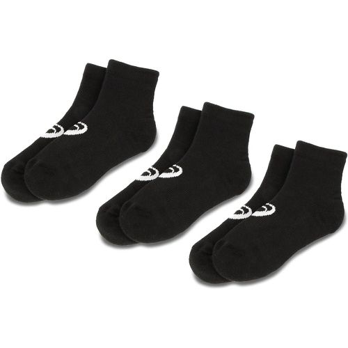 Set di 3 paia di calzini corti unisex 3PPK Quarter Sock 155205 Black 0900 - ASICS - Modalova