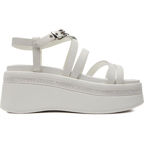 Sandali Tjw Strappy Wedge Sandal EN0EN02516 Écru - Tommy Jeans - Modalova