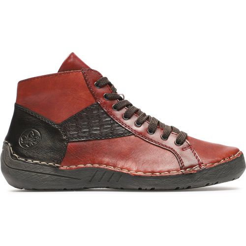 Stivaletti Rieker 52512-38 Rosso - Rieker - Modalova