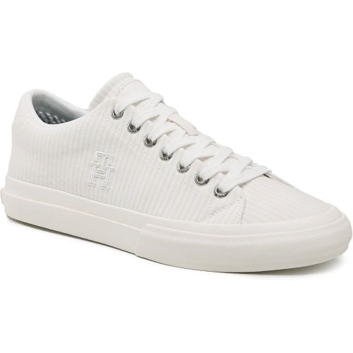 Scarpe sportive Th Hi Vulc Street Low Seersucker FM0FM04540 - Tommy Hilfiger - Modalova