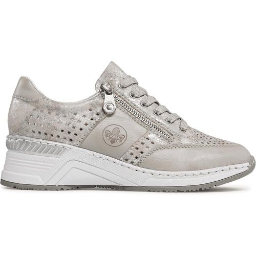 Sneakers Rieker N4327-80 Argento - Rieker - Modalova