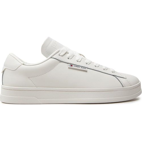 Sneakers Tjm Leather Low Cupsole EM0EM01374 Écru - Tommy Jeans - Modalova