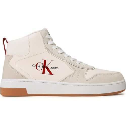 Sneakers Basket Cupsole Irreg Lines YM0YM00612 Écru - Calvin Klein Jeans - Modalova