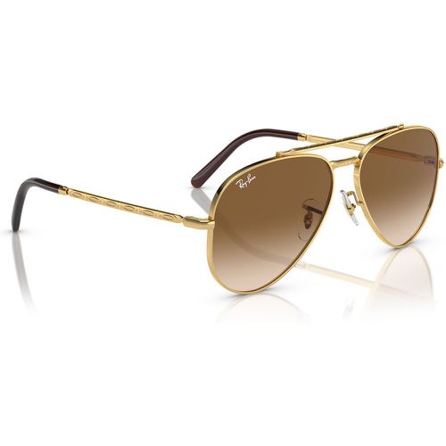 Occhiali da sole New Aviator 0RB3625 001/51 - Ray-Ban - Modalova