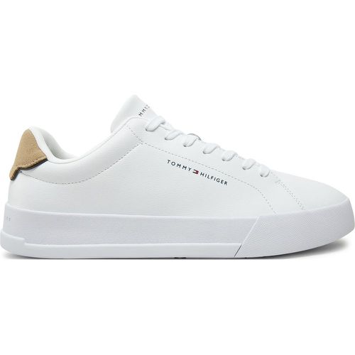 Sneakers Th Court Lth Detail Ess FM0FM05367 - Tommy Hilfiger - Modalova