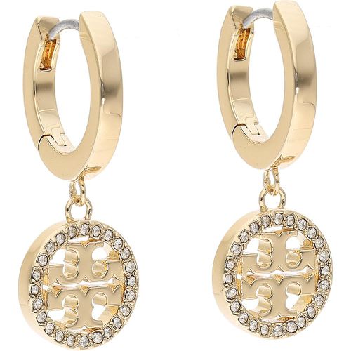 Orecchini Miller Pave Hoop Earring 87041 - TORY BURCH - Modalova