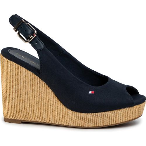 Sandali Iconic Elena Sling Back Wedge FW0FW04789 - Tommy Hilfiger - Modalova