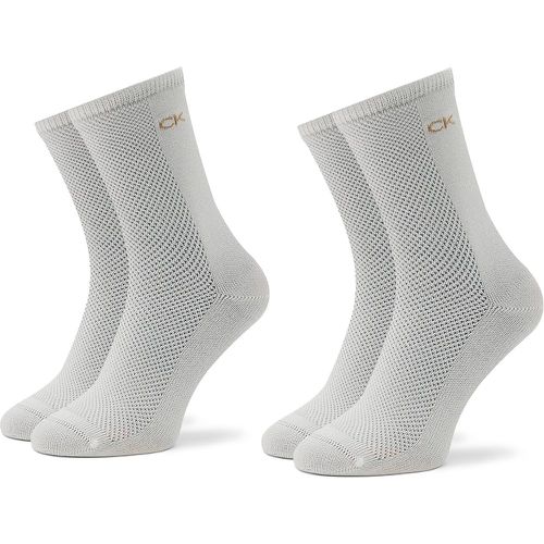 Set di 2 paia di calzini lunghi da donna 701219861 White 001 - Calvin Klein - Modalova
