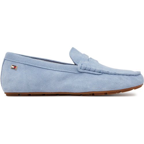 Mocassini Flag Soft Suede Driver Loafer FW0FW08558 - Tommy Hilfiger - Modalova