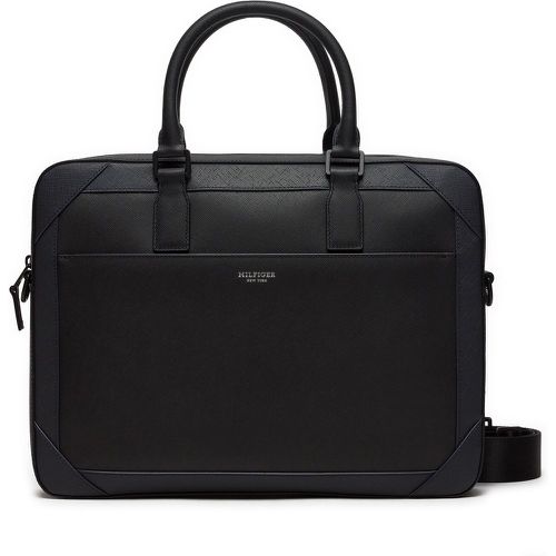 Porta PC Th Saffiano Slim Computer Bag AM0AM12207 - Tommy Hilfiger - Modalova