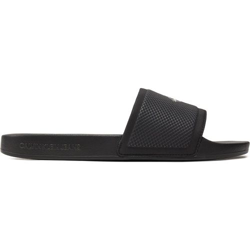 Ciabatte Slide Institutional Metallic YM0YM01018 - Calvin Klein Jeans - Modalova