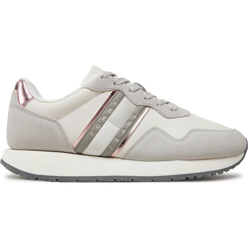 Sneakers EVA Runner Metallic EN0EN02687 Écru - Tommy Jeans - Modalova