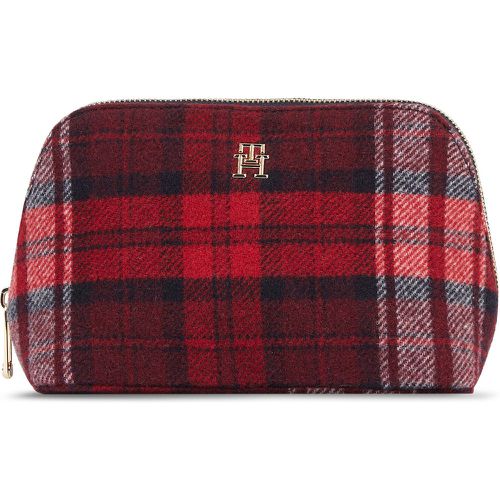 Pochette per cosmetici Washbag Check AW0AW158570GZ - Tommy Hilfiger - Modalova