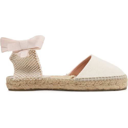 Espadrillas Organic Hemp Flat Valenciana Espadrilles O 7.0 P0 Écru - Manebi - Modalova