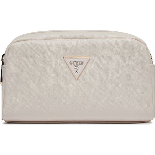 Pochette per cosmetici Double Zip PW1576 P3373 Écru - Guess - Modalova