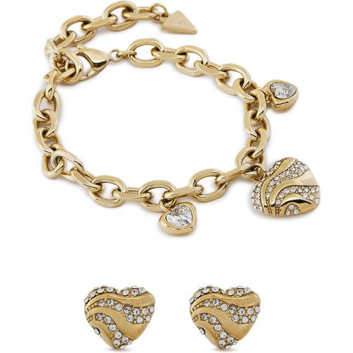 Set bracciale e orecchini JUBS04 691JW - Guess - Modalova