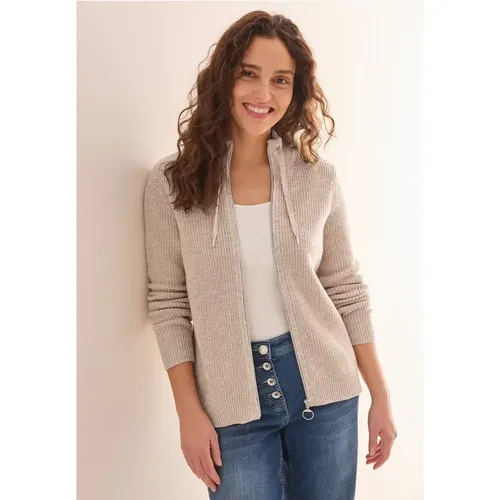 Mouliné Cardigan - cecil - Modalova