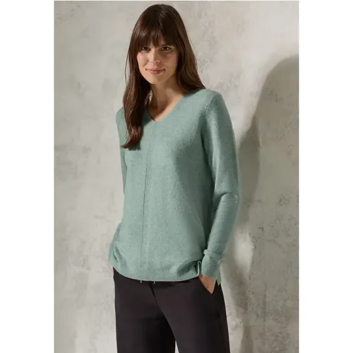 Kuscheliger V-Neck Pullover - cecil - Modalova